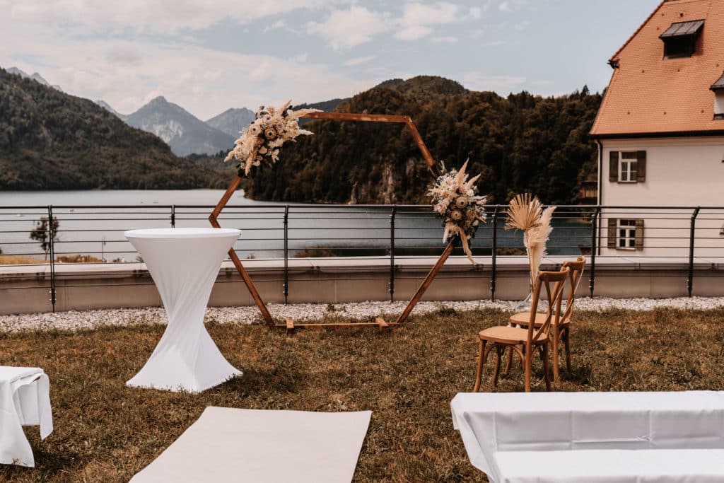 Heiraten am See/ Ammern Neuschwanstein