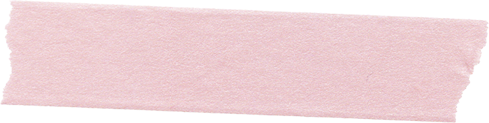 Ein einzelner Streifen hellrosa Washi-Tape mit rauen, ungleichmäßigen Kanten auf beiden Seiten, inspiriert von Dominique Kubiceks modernem Hochzeitsfloristik-Stil, isoliert auf weißem Hintergrund.